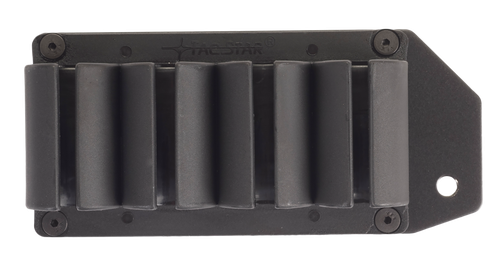 TacStar 1081130 SideSaddle  Rem 870/1100/1187 20 Gauge 4rd Black Polymer w/Aluminum Mounting Plate