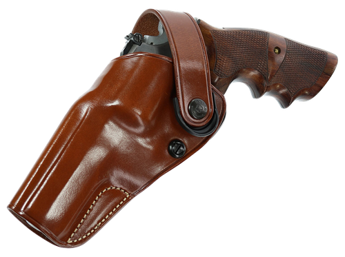 Galco DAO105 DAO  OWB Tan Leather Belt Slide Fits S&W L Frame Left Hand