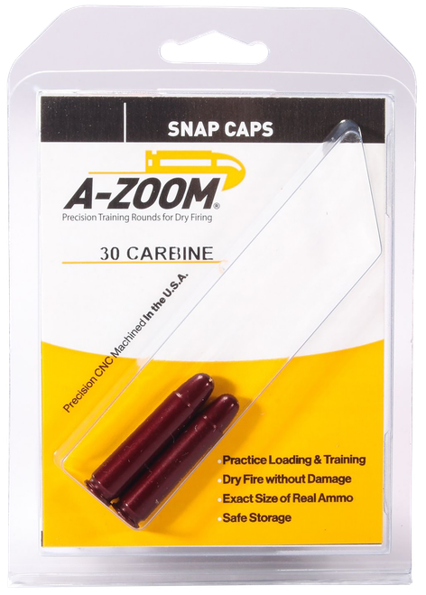 A-Zoom 12225 Rifle Snap Cap 30Carbine 2Pack