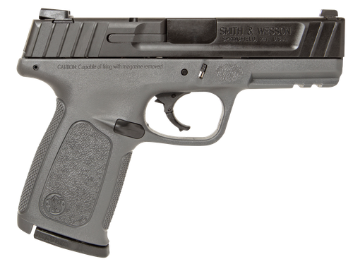 Smith & Wesson 11995 SD9  Compact Frame 9mm Luger 16+1, 4" Black Armornite Stainless Steel Barrel & Serrated Slide, Gray Polymer Frame w/Picatinny Rail, Gray Textured Grip, No Safety
