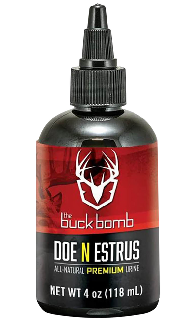 The Buck Bomb 200008 Igniter  Deer Attractant Doe In Estrus Scent 4 oz Squeeze Bottle