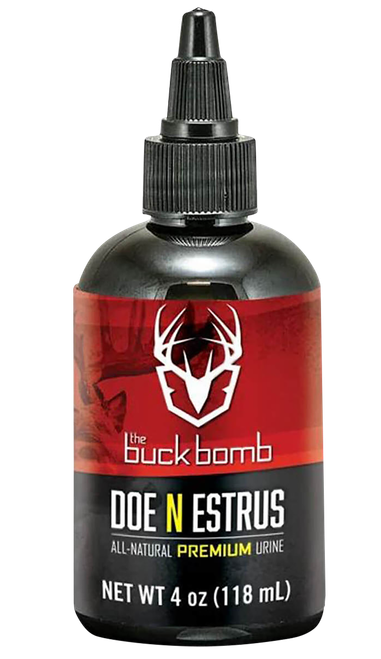The Buck Bomb 200008 Igniter  Deer Attractant Doe In Estrus Scent 4 oz Squeeze Bottle