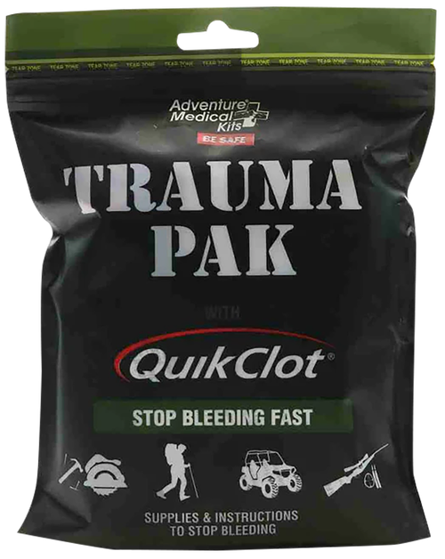 Adventure Medical Kits 20640292 Trauma Pak QuikClot Stop Bleeding Zeolite
