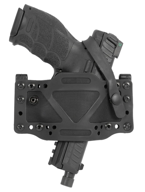 Limbsaver 12504 CrossTech  IWB/OWB Black Polymer Belt Clip/Strap Fits Universal Handgun Ambidextrous