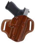 Galco CM212 Combat Master  OWB Tan Leather Belt Slide Fits 1911 Right Hand