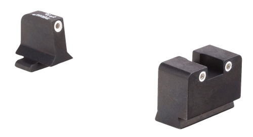 Trijicon 600921 Suppressor/Optic Height Sights  Green/Tritium White Outline Front Sight-Green/Tritium White Outline Rear Sight Springfield Armory XD/XD-M/XD Mod.2
