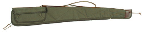 Bob Allen 14533 Canvas Shotgun Case Green Canvas 44" Long Shotgun