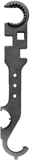 Aim Sports PJTW3 Combo Wrench  Black Powder Coated Steel Metal AR Platform