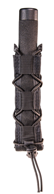 High Speed Gear 13EX10BK TACO Extended Mag Pouch Single Black Nylon Belt Belts 2.25" Wide Compatible w/ Pistol