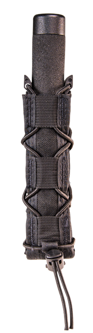 High Speed Gear 13EX10BK TACO Extended Mag Pouch Single Black Nylon Belt Belts 2.25" Wide Compatible w/ Pistol