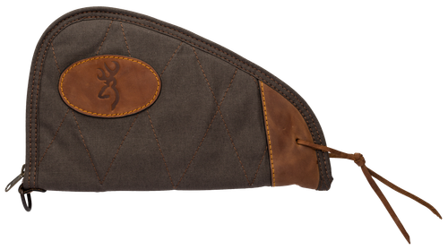 Browning 1423886911 Lona Pistol Rug 11" Long Flint/Brown Canvas