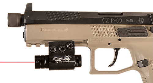 AimShot KT6132 Pistol Laser  Red Matte Black