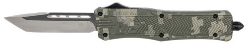 CobraTec Knives MADCCTK1MTNS CTK-1  Medium 3" OTF Tanto Plain D2 Steel Blade/Army DigiCamo Aluminum Handle Features Glass Breaker Includes Pocket Clip