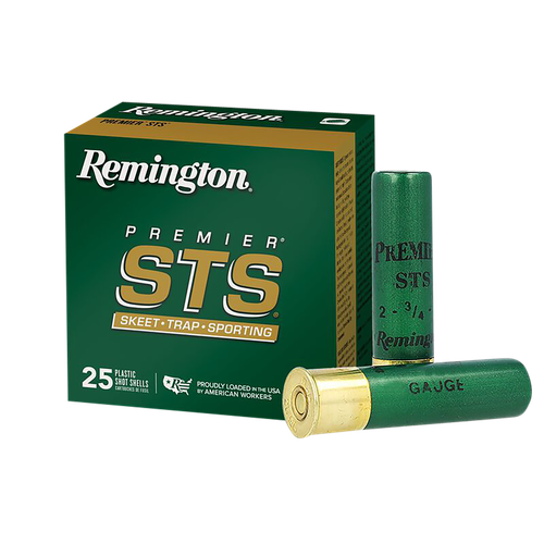 Remington Ammunition 20155 Premier STS  12 Gauge 2.75" 1 oz 8 Shot 25 Per Box/ 10 Cs