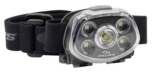 Cyclops CYCHLFXP XP Force  15/350 Lumens Red/Green/White Cree LED Bulb Black