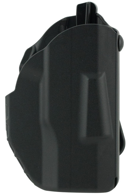 Safariland 737889518411 7378-7TS-ALS  Black SafariSeven Fits Glock43 Compatible w/ Laser Max CF-G42-LC Belt Loop/Paddle Mount Right Hand