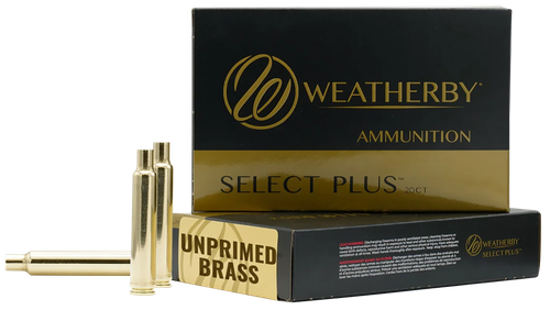 Weatherby BRASS270 Unprimed Cases  270WthbyMag Rifle Brass 20/Box