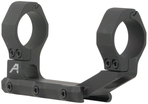 Aero Precision APRA210100 Ultralight Scope Mount/Ring Combo Black Anodized Aluminum, 1" Tube Fits AR-15, 1913 Picatinny Rail Mount