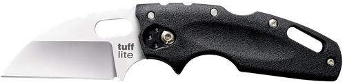 Cold Steel 20LT Tuff Lite  2.50" Folding Plain Sheepsfoot Japanese AUS-8A SS Blade/Black Griv-Ex Handle