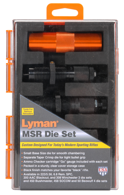 Lyman 7690104 MSR Precision Die System 300 Blackout