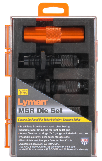 Lyman 7690104 MSR Precision Die System 300 Blackout