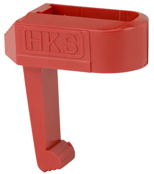 HKS 22S Speed Loader  22 LR S&W 41, 422, 622, 2213, 2214 Red Plastic