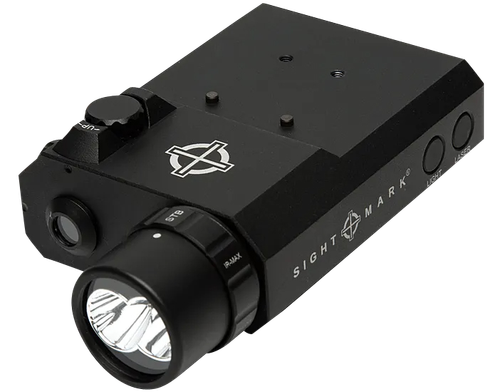 Sightmark SM25013 LoPro Combo Light and Green Laser  Matte Black 300 Lumens White LED