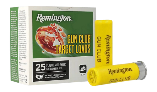 Remington Ammunition 20236 Gun Club  20Gauge 2.75" 7/8oz 9Shot 25 Per Box/10 Case