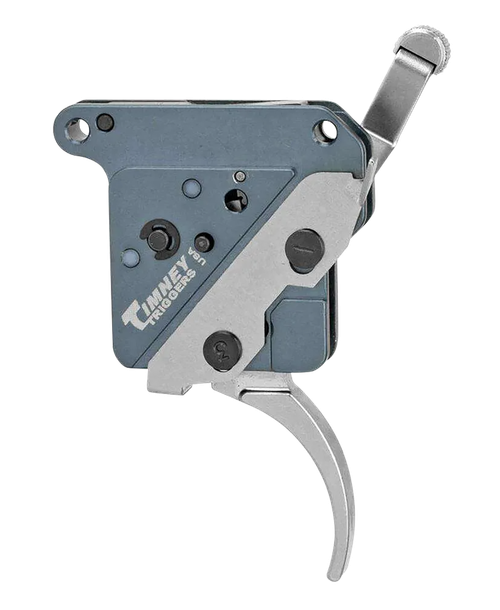 Timney Triggers THEHIT16 Hit Trigger  Curved Trigger with 8 oz Draw Weight & Nickel Finish for Remington 700 Right