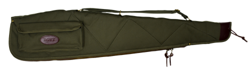 Boyt Harness OGC98PL09 Alaskan Rifle Case 48" Waxed OD Green Canvas w/ Brass Hardware & Quilted Flannel Lining for Scoped Rifles