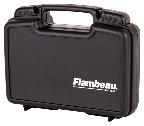 Flambeau 6445SC Safe Shot Pistol Pack Case Black Polymer Holds Handgun