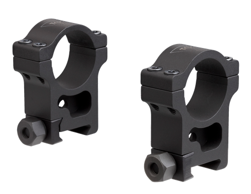 Trijicon AC22011 Riflescope Rings  Black Hardcoat Anodized  30mm  Extra High