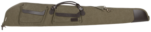 Heritage Cases 54352 North Platte Shotgun Case Olive Canvas/Leather 52"