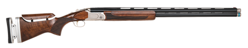 Mossberg 75474 Gold Reserve  12 Gauge 30" 2rd 3" Polished Silver with Scroll & Inlay Engraved Rec Satin Black Walnut Fixed Stock Right Hand Full Size Includes Ext. Sport Set Chokes (5)