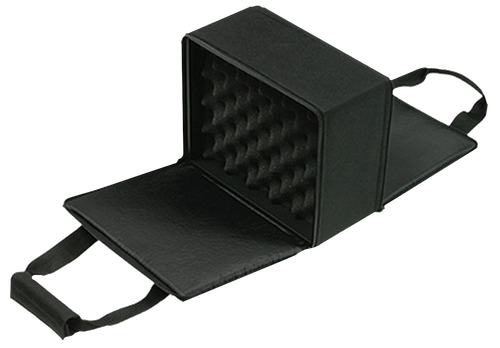 Bulldog BD522 Hard-Sided  Black Nylon Holds 4 Pistols