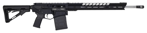 Diamondback DB1032C001 DB10  308 Win 18" 20+1 Black Adjustable Magpul CTR Stock Black Magpul MOE K2 Grip with Black Gold Lower 15" M-Lok