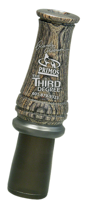 Primos 372 Randy Anderson Third Degree Open Call Attracts Predators Green Laminated Wood
