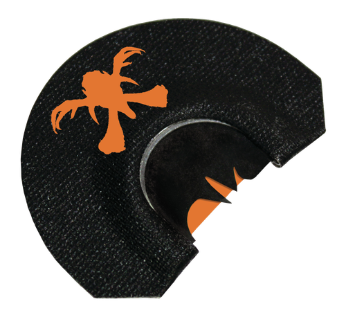 Primos 1245 Hook Hunter Curved Diaphragm Call Attracts Turkeys,  Three Latex Reeds, Includes Pin Box