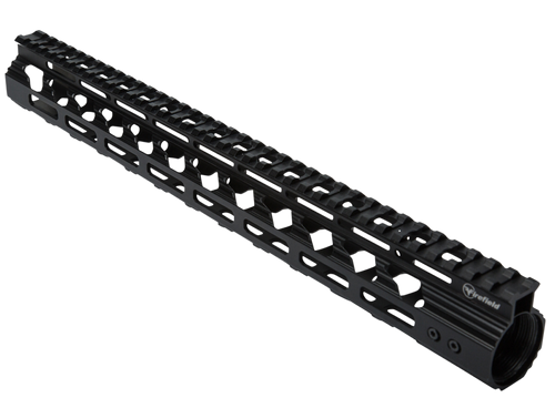 Firefield FF34067 Verge Handguard M-LOK Aluminum Black Anodized Picatinny Rail AR Platform 15" Long