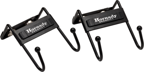 Hornady 95911 Magnetic Safe Hook  Metal Black 2 Pack