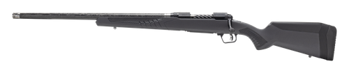 Savage Arms 57720 110 UltraLite Full Size 28 Nosler 2+1 24" Carbon Fiber Threaded Barrel, Black Melonite Drilled & Tapped Stainless Steel Receiver, Adj AccuStock Matte Gray Synthetic Stock, Left Hand
