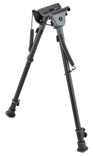 Champion Targets 40854 Standard Bipod 6-9" Swivel Stud Attachment & Vertical Adjustment Black Aluminum