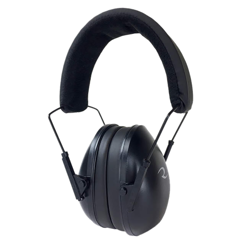 Radians CSE40BX Tactical Lowset Passive Muff Polymer 21 dB Over the Head Black Adult 1 Pair