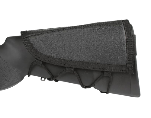 Blackhawk 90CP02BK Ammo Cheek Pad  Black Nylon 5rd Rifle Buttstock Mount
