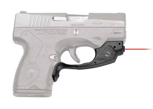 Crimson Trace 0137001 Laserguard  Beretta Nano, Red Laser Black Polymer