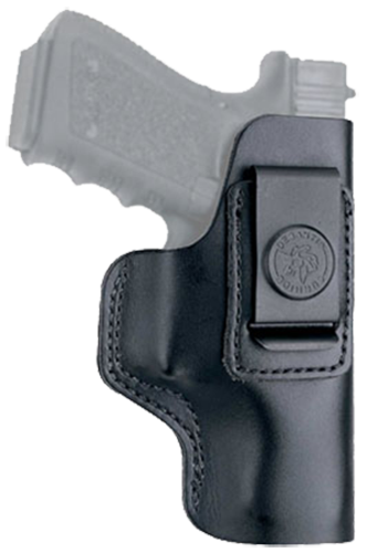 DeSantis Gunhide 031BA79Z0 Insider  IWB Black Leather Belt Loop Fits 1911 / Colt Officer Fits 3-3.50" Barrel Right Hand