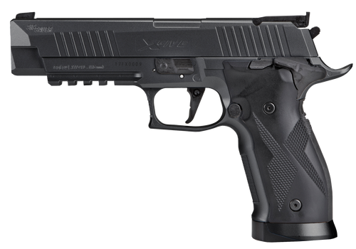 Sig Sauer Airguns AIRX5177BLK P226 X-Five Air Pistol CO2 177 Pellet 20+1 4.50" Black Polymer Grips