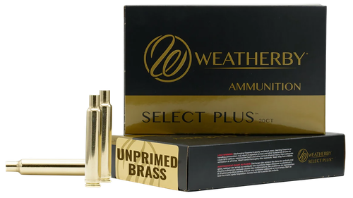 Weatherby BRASS333 Unprimed Cases  338-378WthbyMag Rifle Brass 20/Box