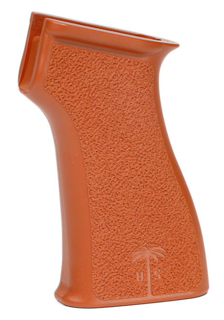 US Palm GR087 Pistol Grip  Bakelite Orange Synthetic Fits AK-47, AK-74, PKM, AKM