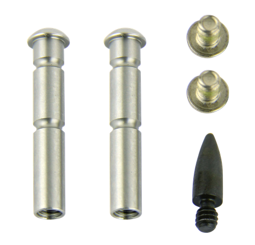 TacFire MAR108SS Anti-Walk Pin Set  Silver Stainless Steel AR-15